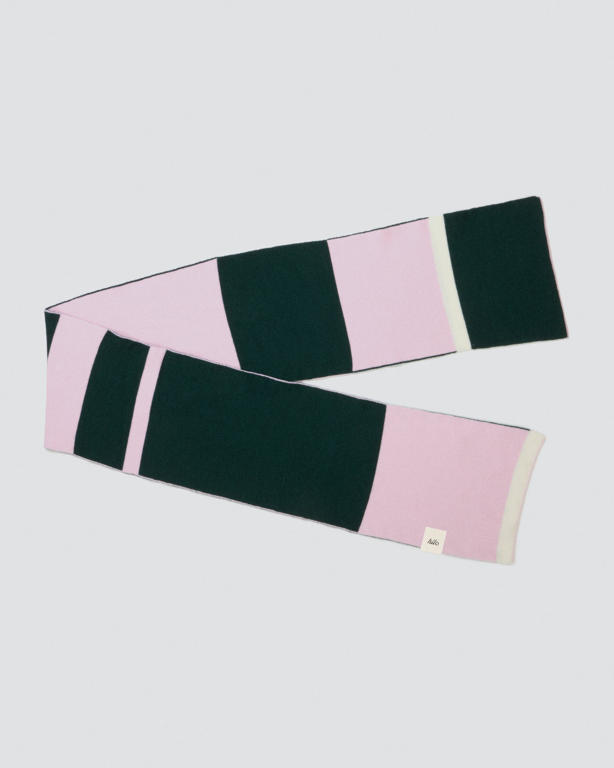 Amora Merino wool scarf detail, texture close-up